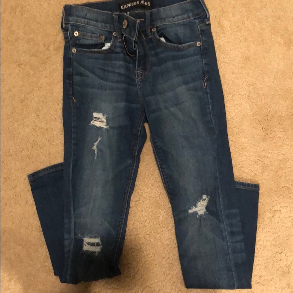 Mid Rise Cropped Express Jegging